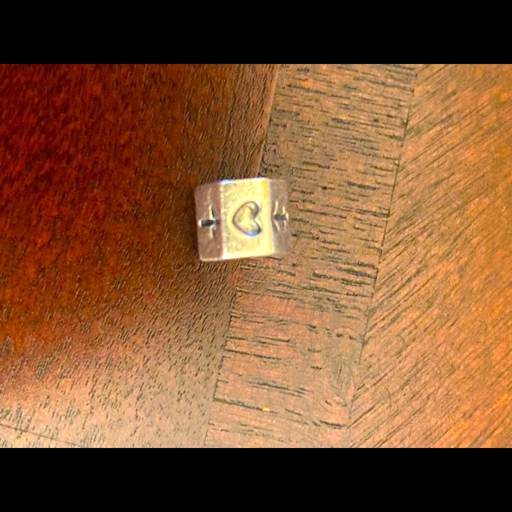 Pandora Retired Anchor Heart Charm